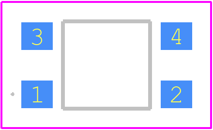 TL3305BF350QG - E-Switch PCB footprint - Other - Other - 4.5 X 4.5 X 5mm