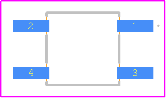 Y31341445FPLFS - LITTELFUSE PCB footprint - Other - Other - 6.2 X 6.2 X 5.2mm
