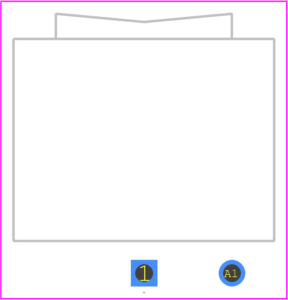 RA1122AL - CIT Relay & Switch PCB footprint - Other - Other - 20.75mm x 16.1mm