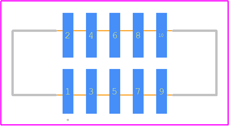 957210-2000-AR-TP - 3M PCB footprint - Other - Other - 957210-2000-AR-TP-2