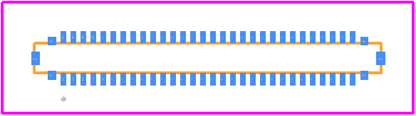 216701-0609 - Molex PCB footprint - Other - Other - 12.17mm x 1.05mm x 0.59mm