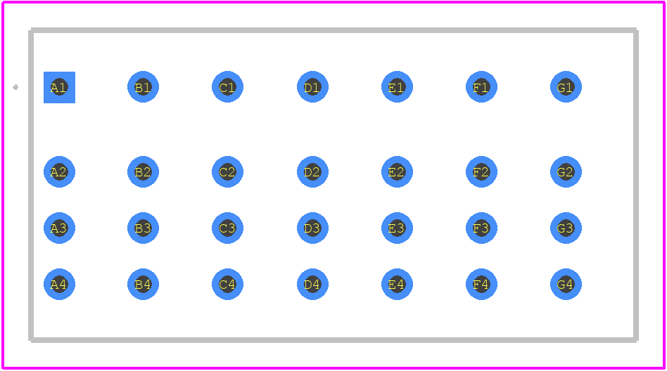 254017 - TE Connectivity PCB footprint - Other - Other - 254017-1