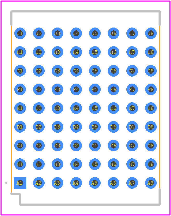 2352497-1 - TE Connectivity PCB footprint - Other - Other - 2352497-1-2