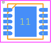 NPS3102AGBJ - Nexperia PCB footprint - Small Outline No-lead - Small Outline No-lead - NPS3102AGBJ+