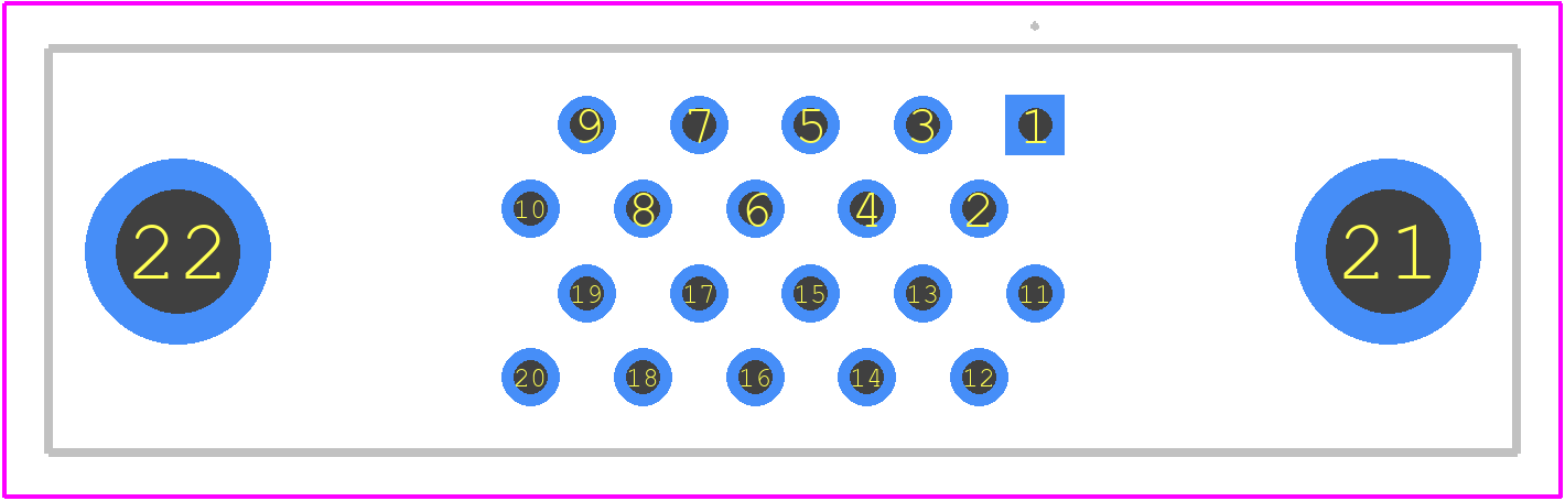 2-2271287-1 - TE Connectivity PCB footprint - Other - Other - 2-2271287-1-2