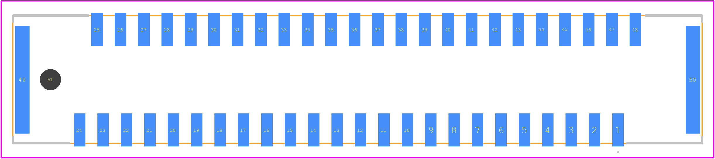 2415829-1 - TE Connectivity PCB footprint - Other - Other - 2415829-1-7