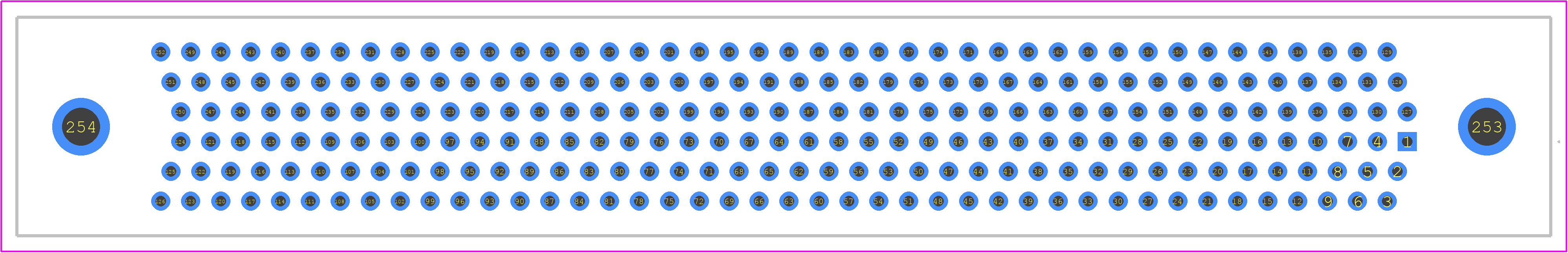 RM632-252-521-9000 - Molex PCB footprint - Other - Other - RM632-252-521-9000-1