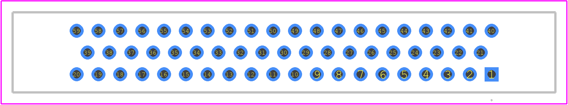 RM342-059-201-5900 - Molex PCB footprint - Other - Other - RM342-059-201-5900-3