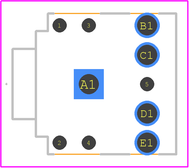PJ3F07-5P - Shou Han PCB footprint - Other - Other - PJ3F07-5P-1