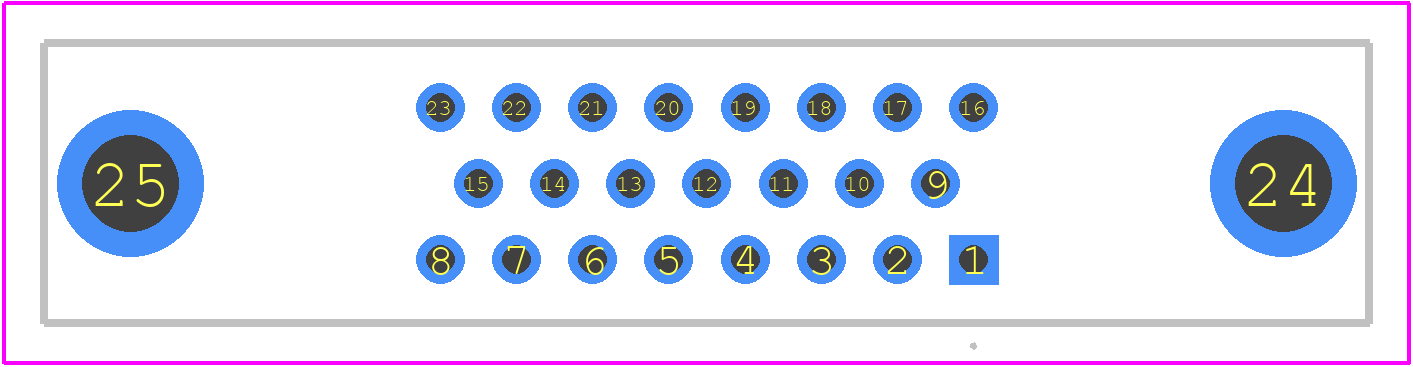 RM342-023-201-2900 - Molex PCB footprint - Other - Other - RM342-023-201-2900-1