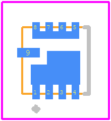 IQE004NE1LM7CGSCATMA1 - Infineon PCB footprint - Other - Other - PG-WHTFN-9-1