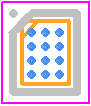 PTN3222CUK - NXP PCB footprint - BGA - BGA - SOT2063-1