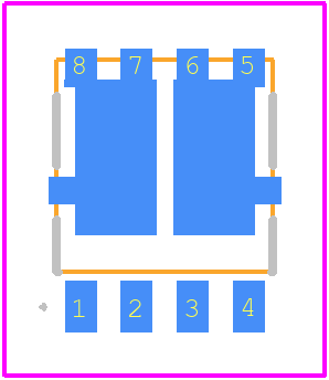 NVMJD027N10MCLTWG - onsemi PCB footprint - Other - Other - LFPAK8 5.15x6.15 CASE 760AF ISSUE O_2022-3