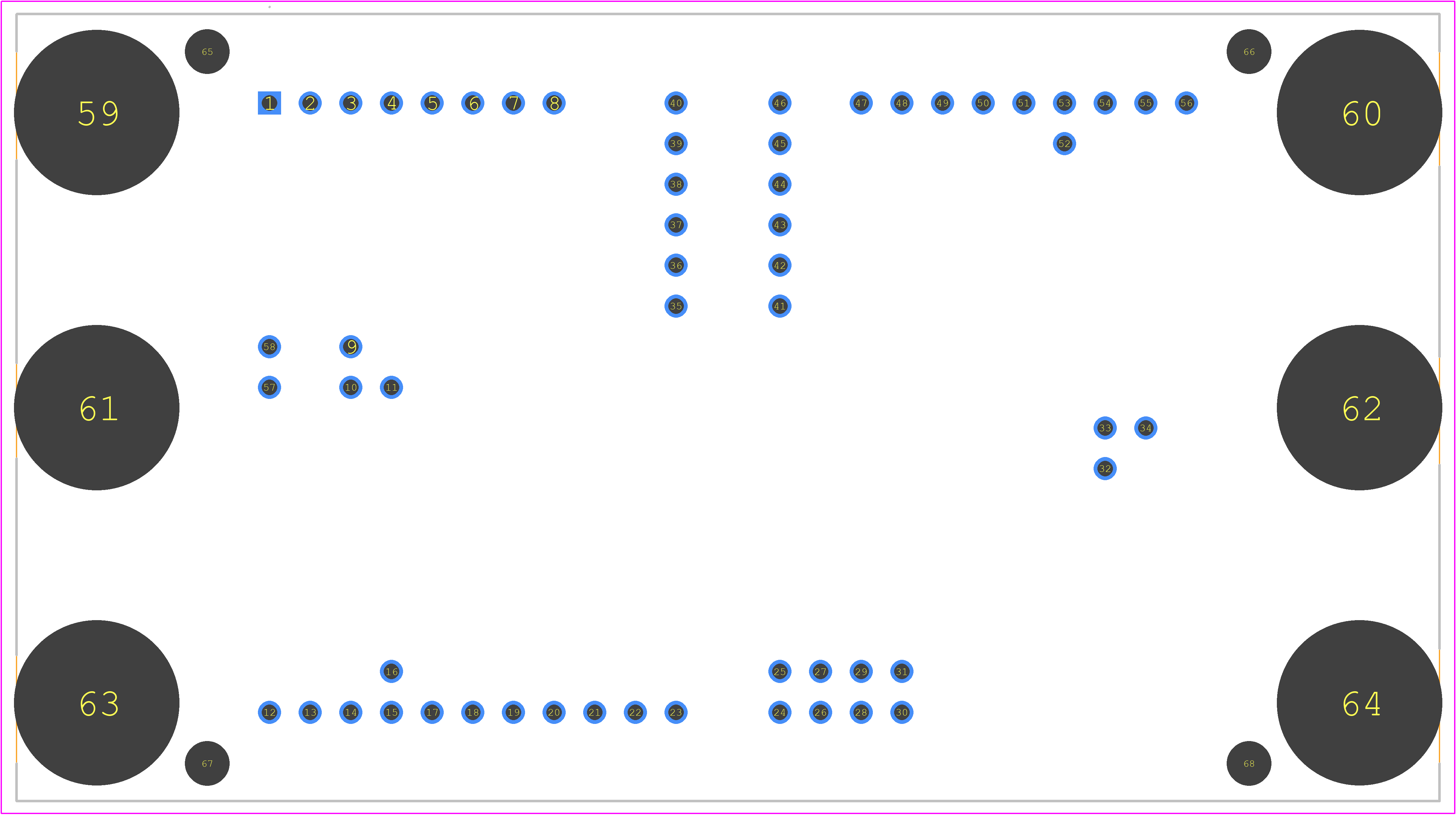 NXH600N105L7F5SHG - onsemi PCB footprint - Other - Other - PIM58 112.00x62.00x12.00 CASE 180HX ISSUE O DATE 30 JUL 20