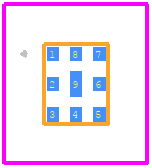QM28014TR13 - Qorvo PCB footprint - Other - Other - 9 Pin 2.0mm x 1.6mm x 0.6mm leadless SMT_2024-5