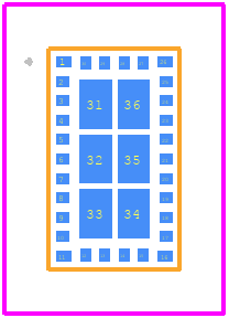 QM78207SB - Qorvo PCB footprint - Other - Other - 3.0mm x 5.0mm x 0.7mm