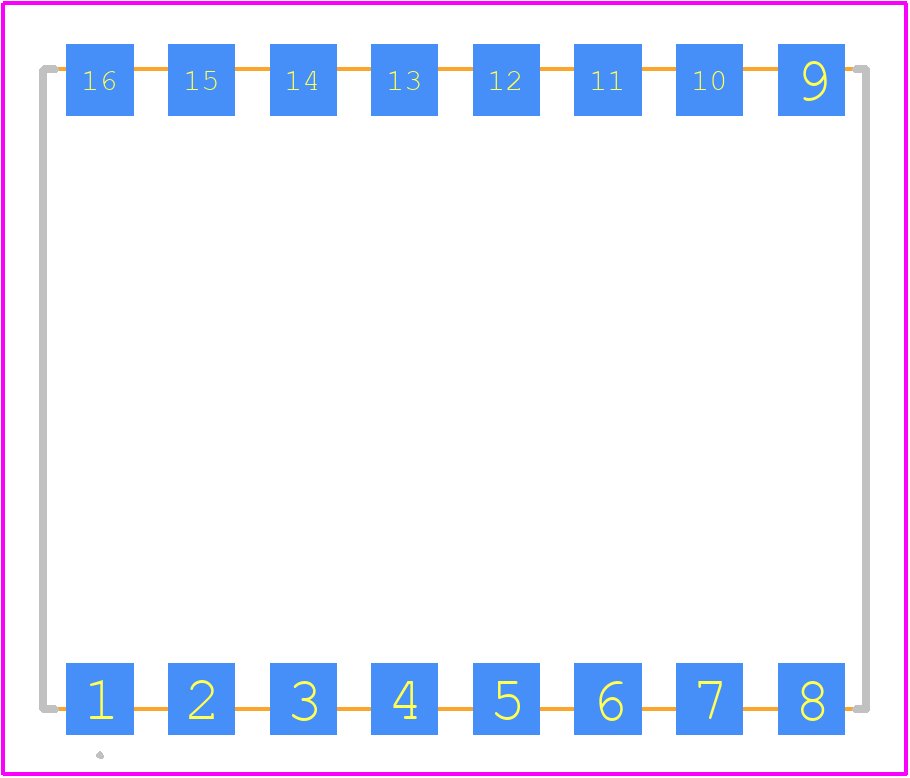 RXM-418-LR - TE Connectivity PCB footprint - Other - Other - 16-SMD Module_2024