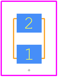 1-2176636-1 - TE Connectivity PCB footprint - Other - Other - 3.2 x 2.5 x 2 mm