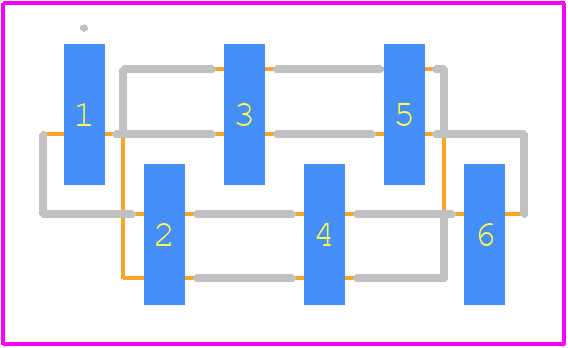2823109-6 - TE Connectivity PCB footprint - Other - Other - 2823109-6-2