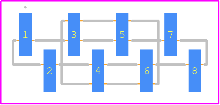 2823109-8 - TE Connectivity PCB footprint - Other - Other - 2823109-8-3