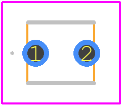 NTCLE100E3473GB0 - Vishay PCB footprint - Other - Other - NTCLE100E3473GB0-2