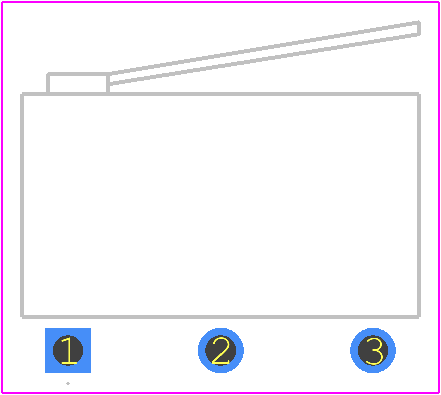 ABS4511503 - Panasonic PCB footprint - Other - Other - ABS4511503-3