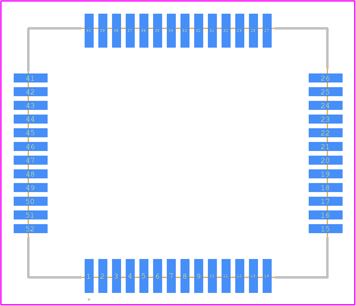 N25-EU-011AS1 - Neoway Technology PCB footprint - Other - Other - N25-EU-011AS1-1
