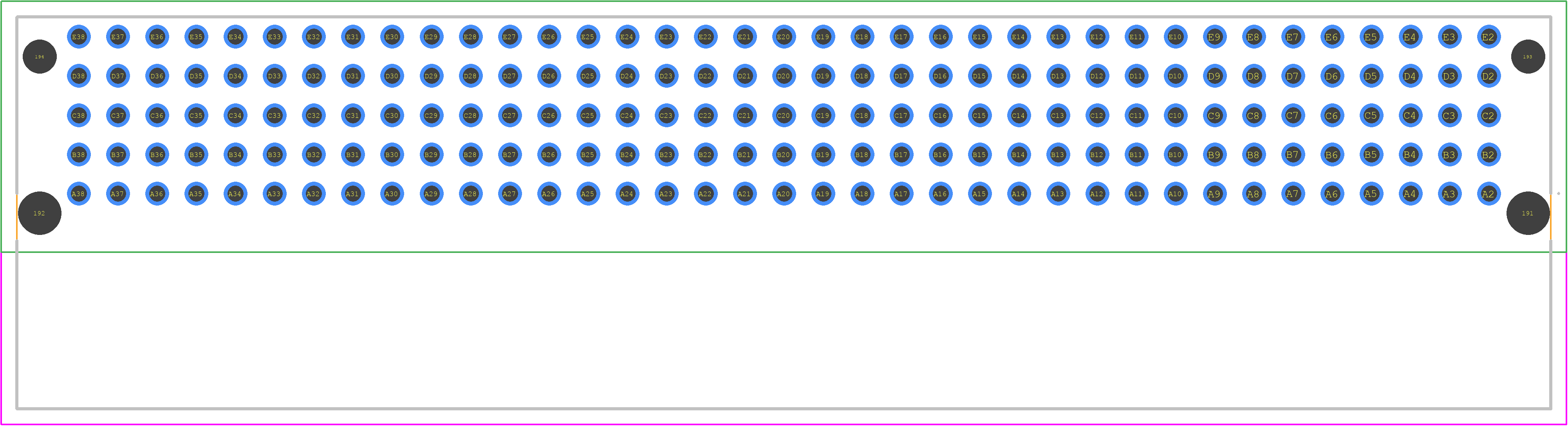 6-1393704-4 - TE Connectivity PCB footprint - Other - Other - 6-1393704-4-1