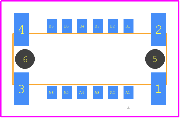 244854 - TE Connectivity PCB footprint - Other - Other - 244854-2