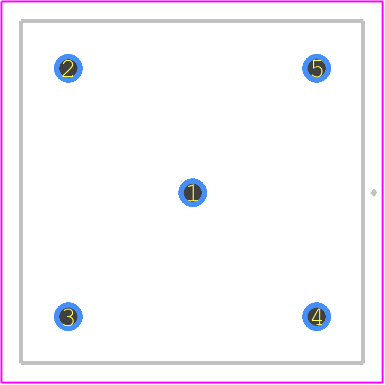 5413986-1 - TE Connectivity PCB footprint - Other - Other - 5413986-1-1
