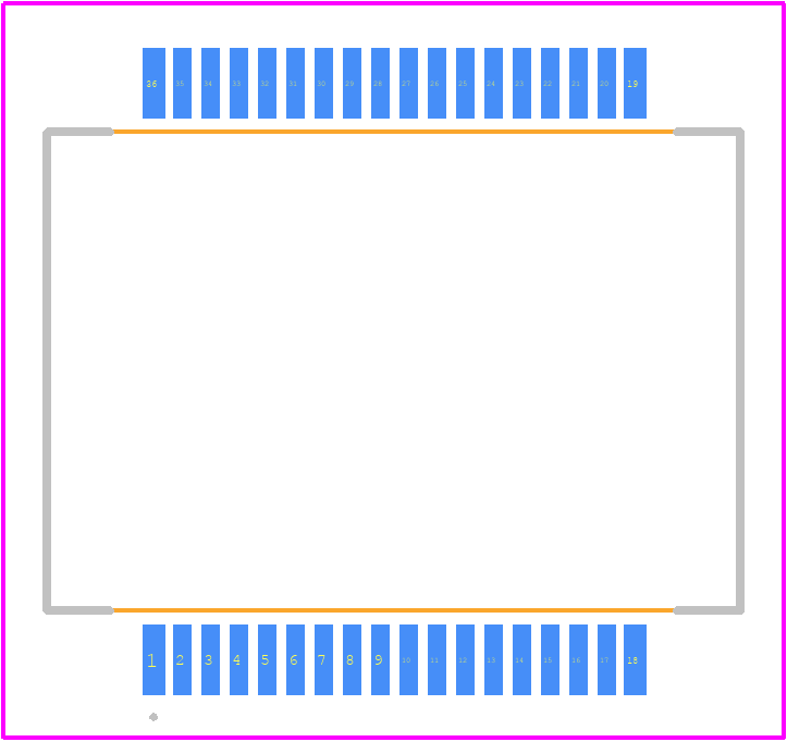 TDF8597TH - NXP PCB footprint - Other - Other - SOT851-2_2024