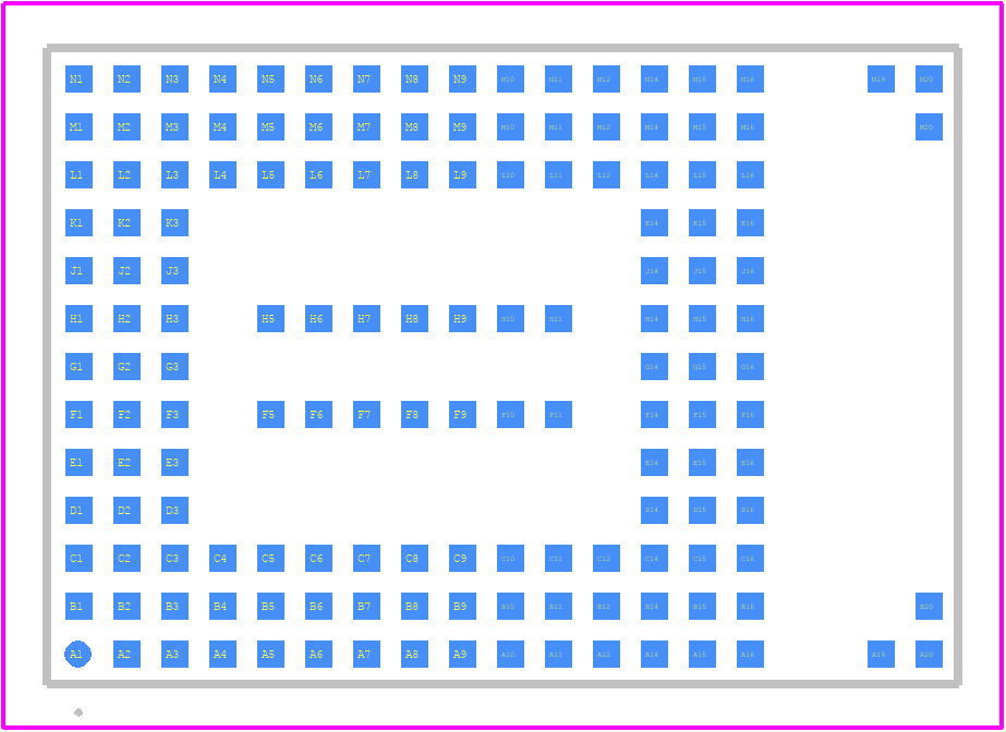 IRIS-W106-00B - u-blox PCB footprint - Other - Other - IRIS-W106-00B-3