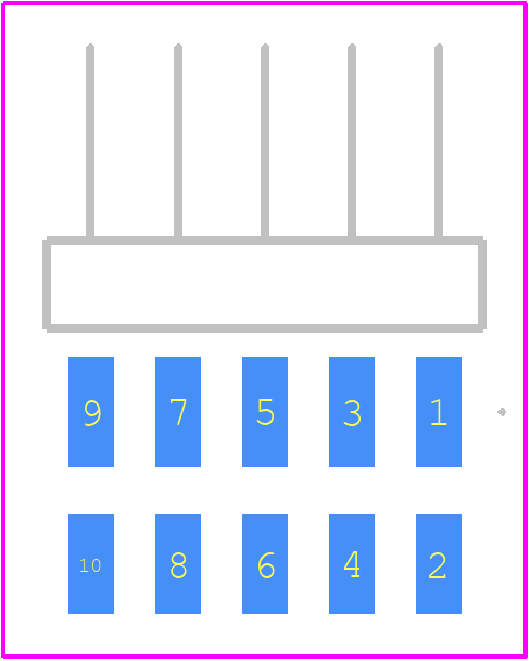 MMT-105-02-F-DH - SAMTEC PCB footprint - Other - Other - MMT-105-02-F-DH-2