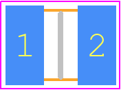 CL32B106KBVVPLE - SAMSUNG PCB footprint - Capacitor Chip Non-polarised - Capacitor Chip Non-polarised - 3.2mm x 2.5mm