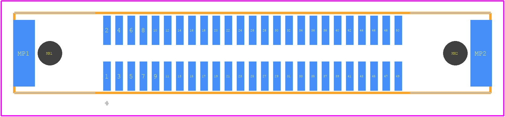 0534080579 - Molex PCB footprint - Other - Other - 0534080579-2