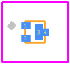 ESDULC5V0PUBWFHE3-TP - MCC PCB footprint - Other - Other - DFN1110-3(SWF)
