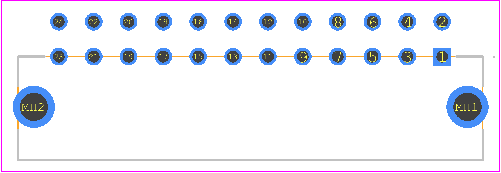5-794677-4 - TE Connectivity PCB footprint - Other - Other - 5-794677-4-1