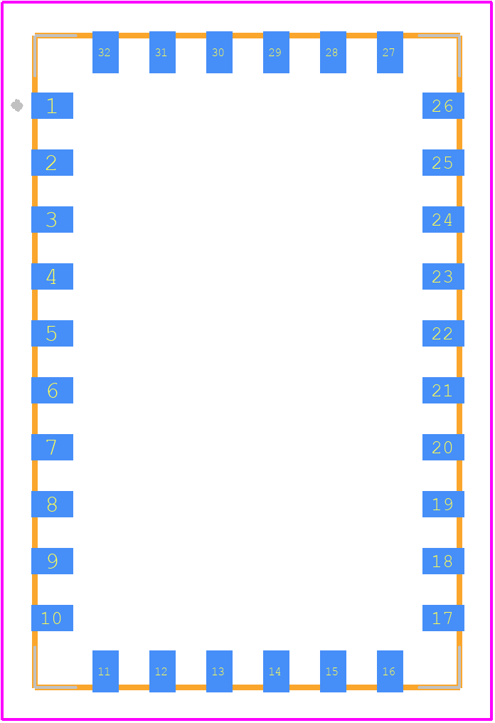 ZWIR4512AC2WA - Renesas Electronics PCB footprint - Other - Other - https://www.idt.com/document/dst/zwir4512-datasheet