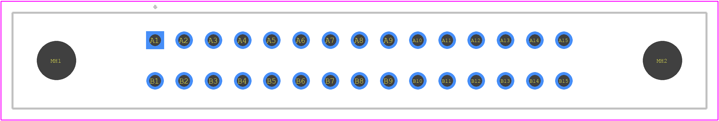 341-030-521-202 - EDAC PCB footprint - Other - Other - 341-030-521-202-8