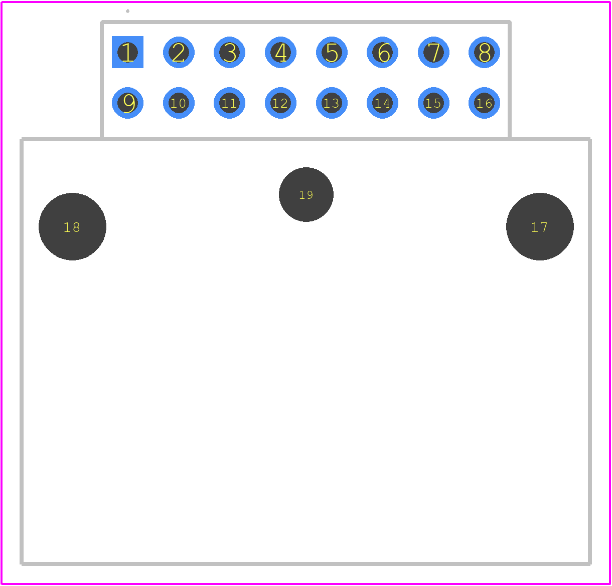 0307005164 - Molex PCB footprint - Other - Other - 0307005164-1
