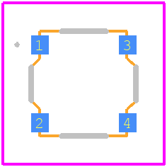 MPT3BL-05-Q-T/R - Multicomp Pro PCB footprint - Other - Other - 3.7mm × 3.7mm x 0.35mm