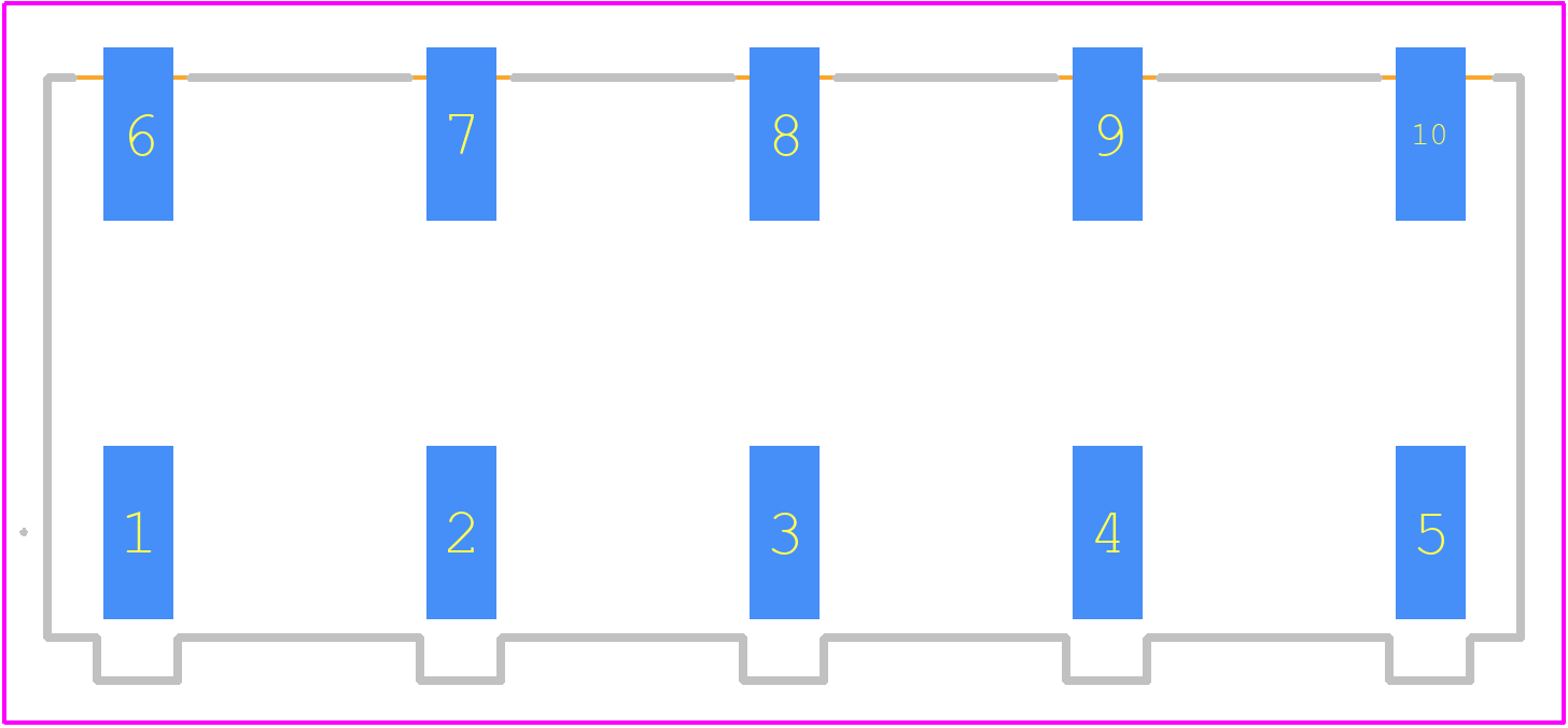 1473970000 - Weidmüller PCB footprint - Other - Other - 1473970000-2