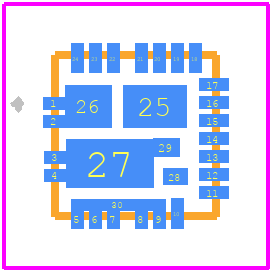 SIC431DED-T1-GE3 - Vishay PCB footprint - Other - Other - SIC431DED-T1-GE3-2