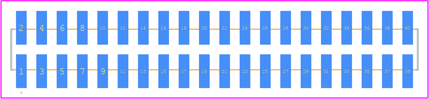 TMMH-120-04-G-DV - SAMTEC PCB footprint - Other - Other - TMMH-120-04-G-DV-1