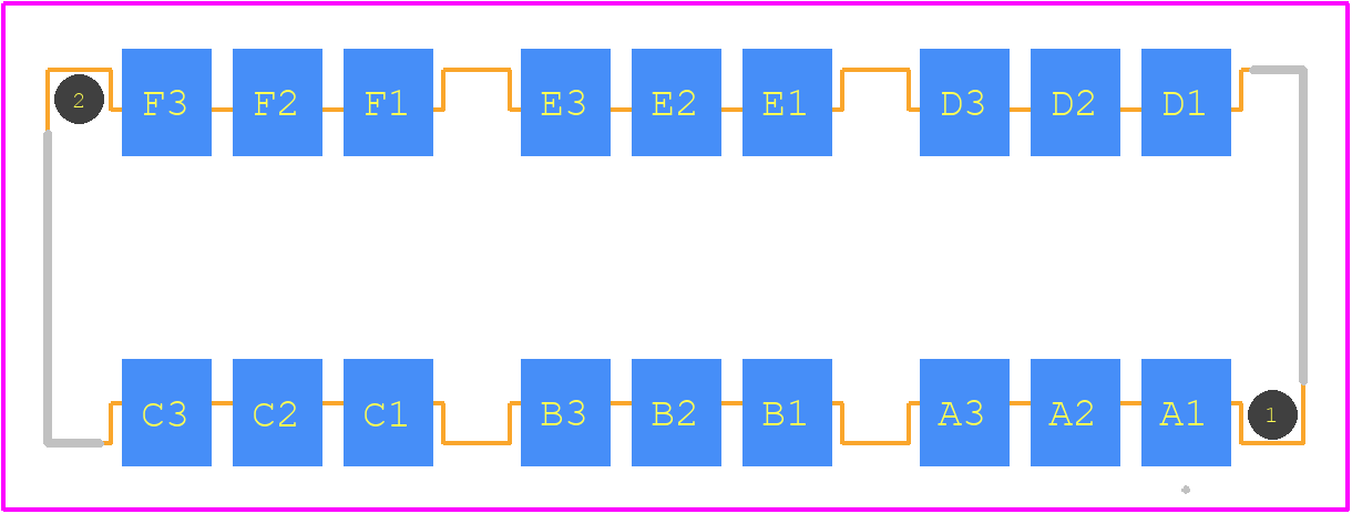 6651712-2 - TE Connectivity PCB footprint - Other - Other - 6651712-2-3