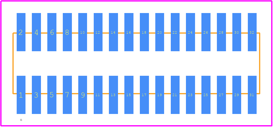 FTR-116-02-G-D - SAMTEC PCB footprint - Other - Other - FTR-116-02-G-D-2