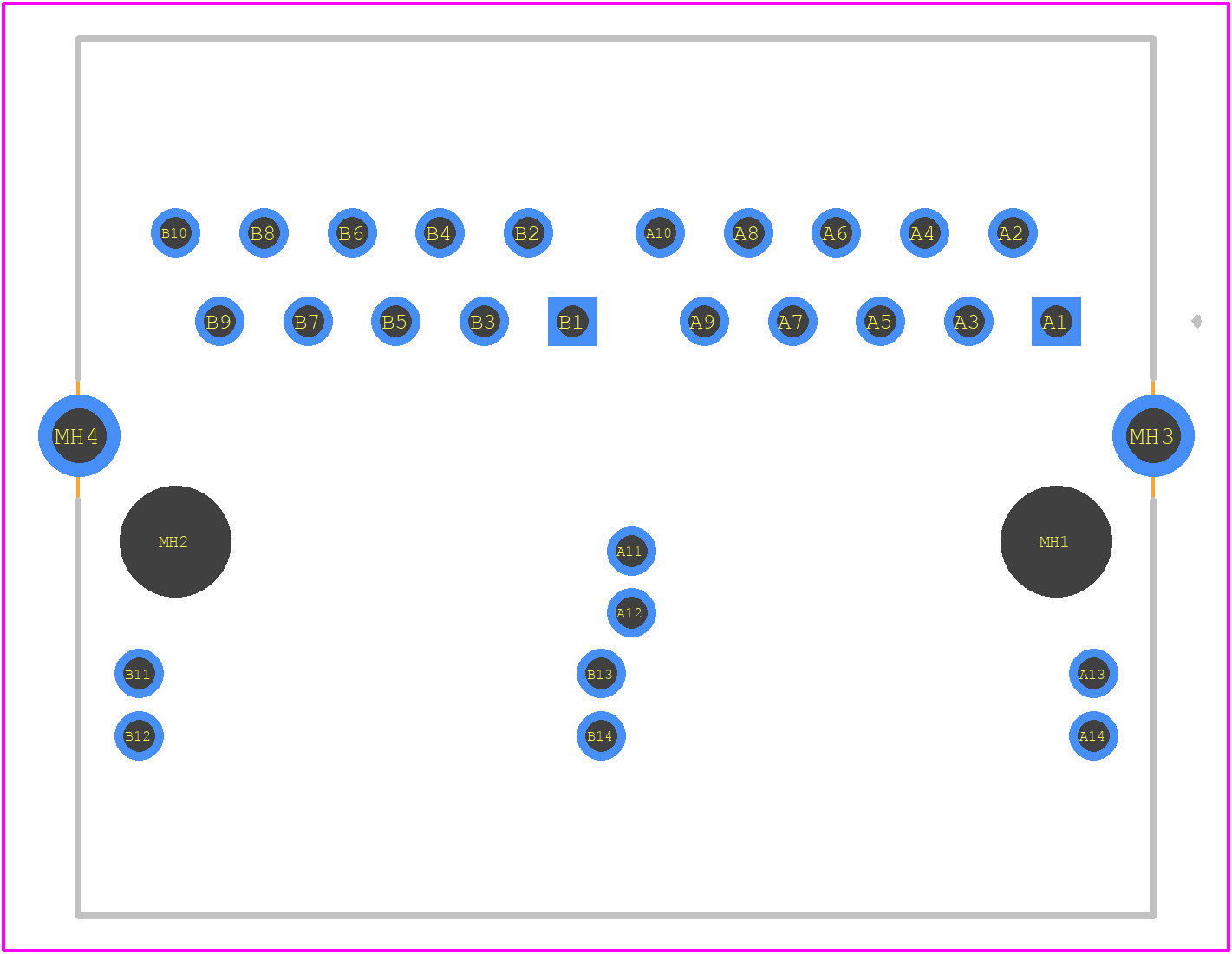ARJ-202 - ABRACON PCB footprint - Other - Other - ARJ-202-3