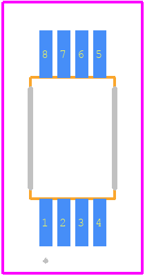 CT456-H00B5-TS08 - Allegro Microsystems PCB footprint - Other - Other - TSSOP-8