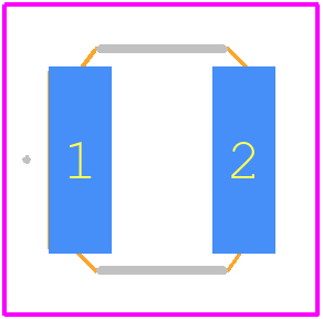 IFSC2020DZER1R0N01 - Vishay PCB footprint - Other - Other - 5.0x5.0x4.0mm