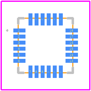 EWTS5GNB21 - Panasonic PCB footprint - Other - Other - 24-TFQFN